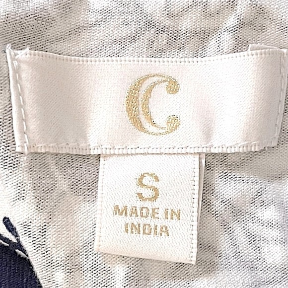 🌺 Boutique C Floral Drape Overlay Short Sleeve Shirt Dress Size S - Picture 6 of 9